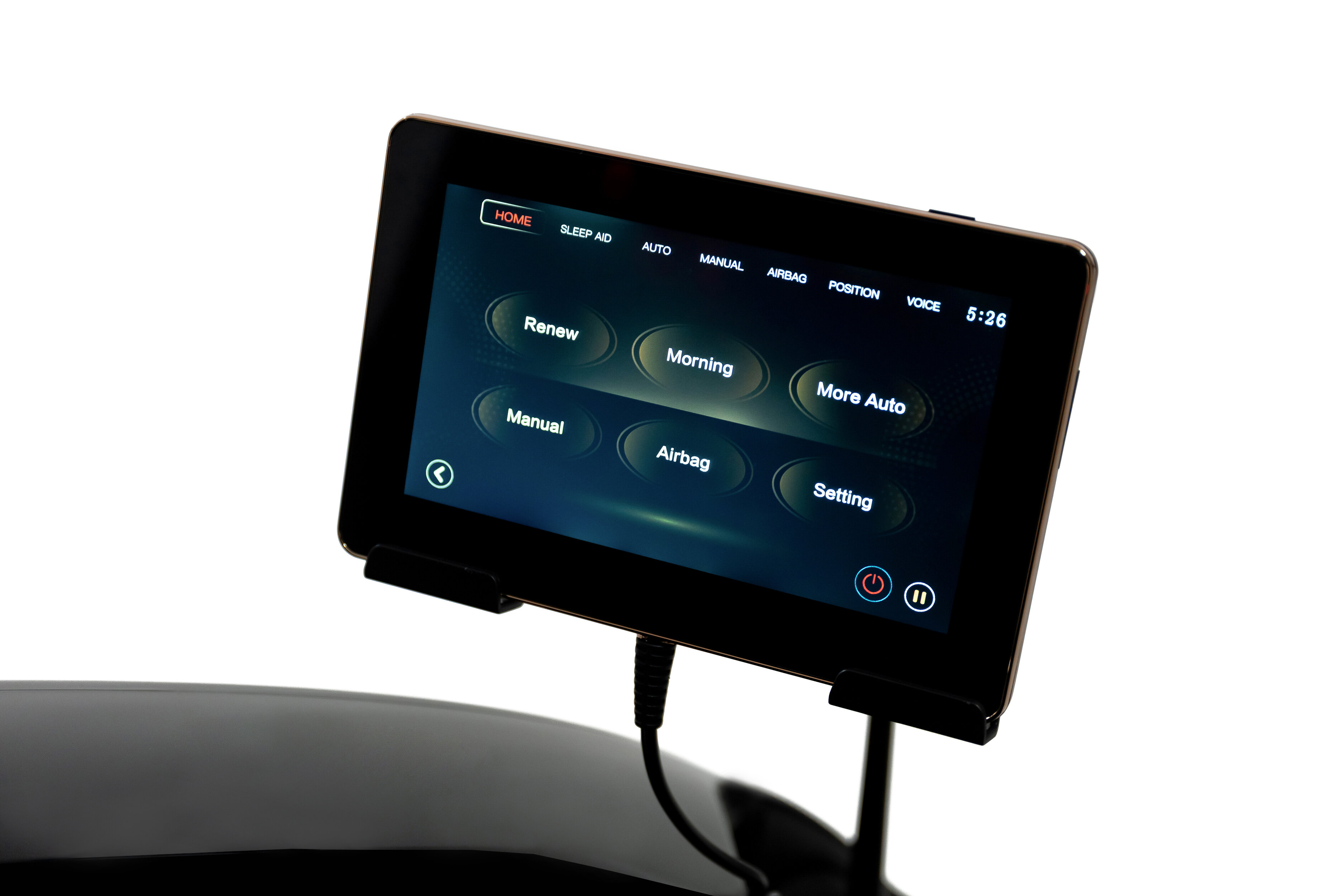 Massagesessel Jupiter Bedienelement - Touchscreen 