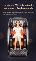 Burgherr Luxus Massagesessel Raumkapsel Zero Gravity Massage Stuhl Fernsehsessel