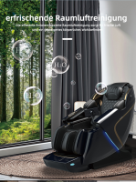 BURGHERR Luxus Massagesessel "Jupiter V.2" mit deutscher Bedienung
