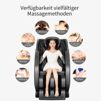 Burgherr Massagesessel Klassiker Zero Gravity Relaxsessel Massage Stuhl TV Möbel